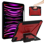 Custodia per tablet pieghevole a tre ante in ecopelle con scomparto per penna., For iPad Air 11 2026 / 2025 / 2024, For iPad 2025 / 2022