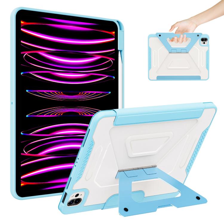 Custodia per tablet pieghevole a tre ante in ecopelle con scomparto per penna., For iPad Air 11 2026 / 2025 / 2024, For iPad 2025 / 2022