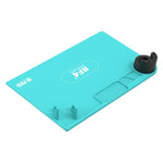 Tappetino in silicone resistente alte temperature 30x9 cm