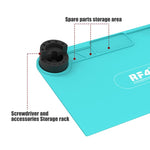 Tappetino in silicone resistente alte temperature 30x9 cm