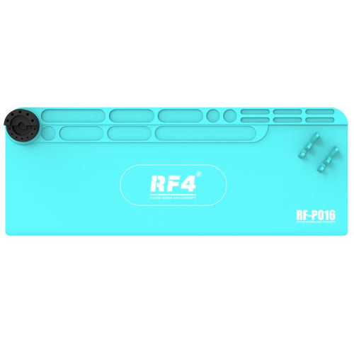 RF4 RF-PO16 Tappetino in silicone multifunzionale lungo e resistente alle alte temperature con supporto per riporlo