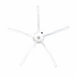 Accessori di ricambio per Xiaomi Mijia Robot Aspirapolvere 1S/Roborock S50/T4/T6/T7, Detachable Main Brush, Dual White Triangle Side Brush, Dual Black Triangle Side Brush, White Five Star Side Brush, Black Five Star Side Brush, Half Length Mop Pad     ...