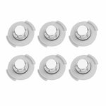 Accessori di ricambio per Xiaomi Mijia Robot Aspirapolvere 1S/Roborock S50/T4/T6/T7, Detachable Main Brush, Dual White Triangle Side Brush, Dual Black Triangle Side Brush, White Five Star Side Brush, Black Five Star Side Brush, Half Length Mop Pad     ...