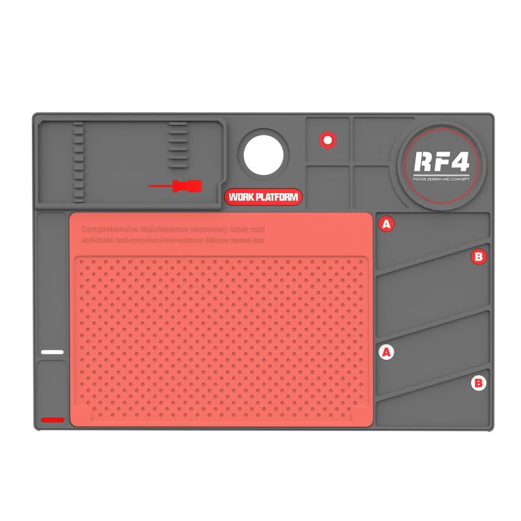 RF4 RF-PO2 Cuscinetto in silicone antiscivolo per riparazioni ad alta temperatura