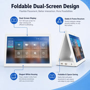WD1028T Display per segnaletica digitale con doppio touchscreen HD da 10,1 pollici, 2 GB + 16 GB, Android 11, processore RK3568 Quad Core, EU Plug, US Plug, UK Plug