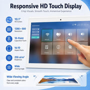 WD1028T Display per segnaletica digitale con doppio touchscreen HD da 10,1 pollici, 2 GB + 16 GB, Android 11, processore RK3568 Quad Core, EU Plug, US Plug, UK Plug