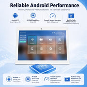 WD1028T Display per segnaletica digitale con doppio touchscreen HD da 10,1 pollici, 2 GB + 16 GB, Android 11, processore RK3568 Quad Core, EU Plug, US Plug, UK Plug