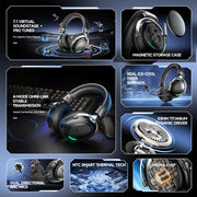 Cuffie da gioco wireless Bluetooth LinX G5 con microfono