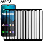 Pellicola in vetro temperato a schermo intero con colla intera da 25 pezzi, For LG Aristo 5 (25 PCS), For LG Aristo 5 Pro (25 PCS), For vivo iQOO U1x (25 PCS), For LG Fortune 3 (25 PCS), For LG G9 (25 PCS), For LG Harmony 4 (25 PCS)                    ...