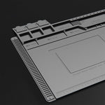 Cuscinetto isolante in silicone resistente al calore 46x31 cm