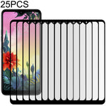 Pellicola in vetro temperato a schermo intero con colla intera da 25 pezzi, For LG Aristo 5 (25 PCS), For LG Aristo 5 Pro (25 PCS), For vivo iQOO U1x (25 PCS), For LG Fortune 3 (25 PCS), For LG G9 (25 PCS), For LG Harmony 4 (25 PCS)                    ...