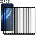 Pellicola in vetro temperato a schermo intero con colla intera da 25 pezzi, For LG Aristo 5 (25 PCS), For LG Aristo 5 Pro (25 PCS), For vivo iQOO U1x (25 PCS), For LG Fortune 3 (25 PCS), For LG G9 (25 PCS), For LG Harmony 4 (25 PCS)                    ...
