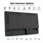 WF1036T Schermo touch screen HD da 10,1 pollici per segnaletica digitale, 2 GB + 16 GB, Android 11, processore RK3566 Quad Core, EU Plug, US Plug, UK Plug