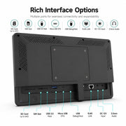 WF1036T Schermo touch screen HD da 10,1 pollici per segnaletica digitale, 2 GB + 16 GB, Android 11, processore RK3566 Quad Core, EU Plug, US Plug, UK Plug