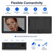 WF1036T Schermo touch screen HD da 10,1 pollici per segnaletica digitale, 2 GB + 16 GB, Android 11, processore RK3566 Quad Core, EU Plug, US Plug, UK Plug