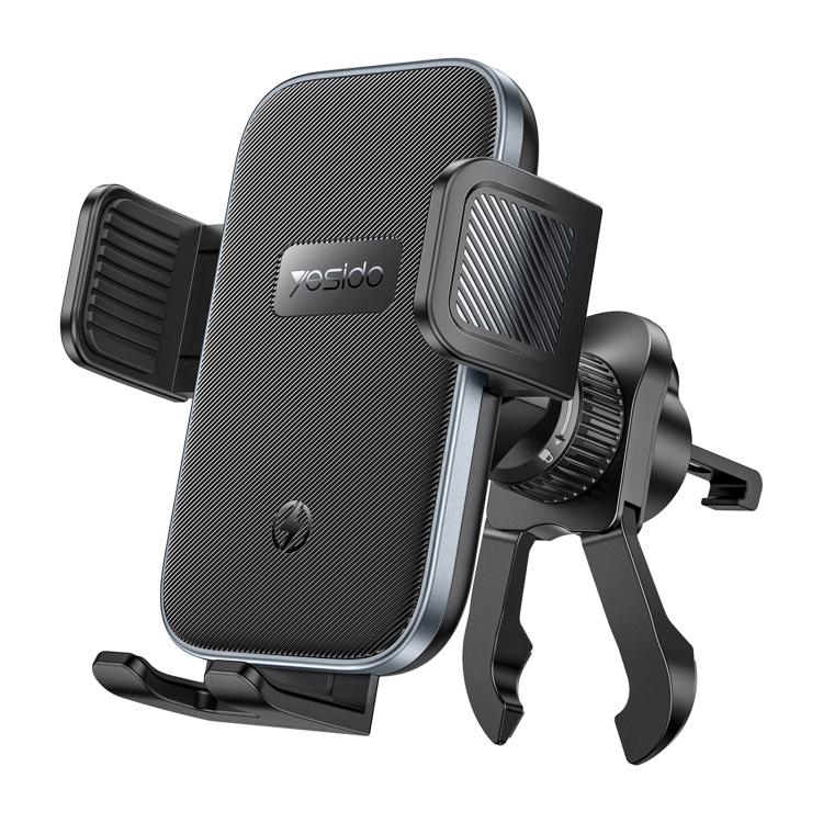 Supporto auto wireless Yesido C318 con clip bocchetta aria