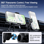 Supporto auto wireless Yesido C318 con clip bocchetta aria