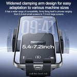 Supporto auto wireless Yesido C318 con clip bocchetta aria