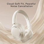 Cuffie wireless Bluetooth V10 con riduzione attiva del rumore, circumaurali.