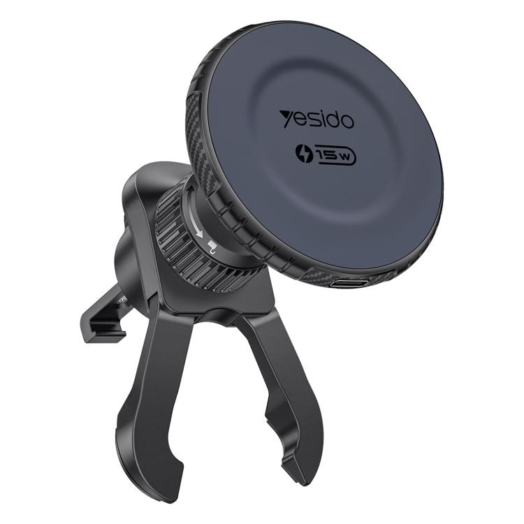 Supporto magnetico wireless auto Yesido C319 15W