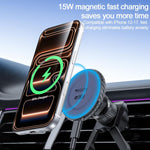 Supporto magnetico wireless auto Yesido C319 15W