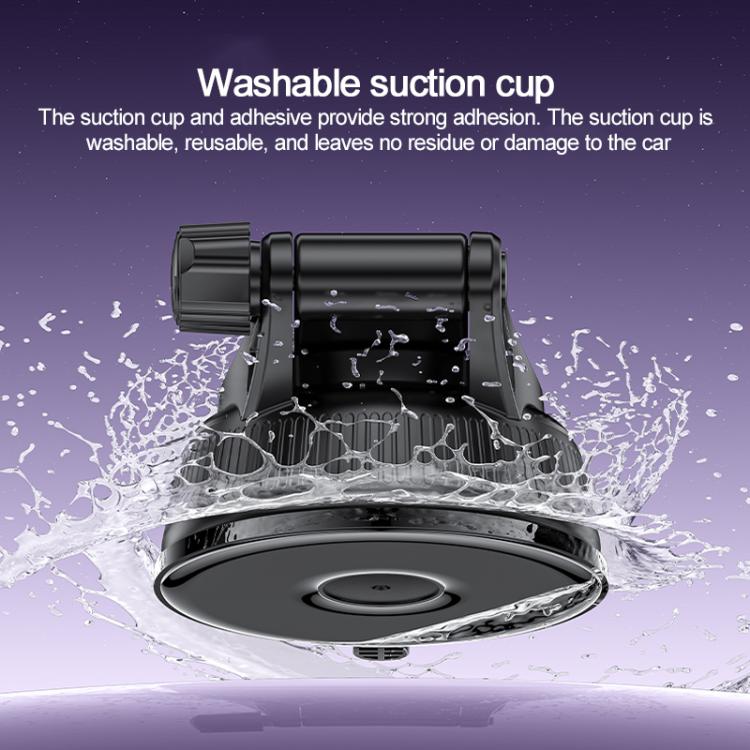 Supporto auto wireless Yesido C320 15W con ventosa