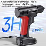 Set di avvitatore elettrico multifunzione Yesido EC36 per uso domestico, trapano elettrico, EC36