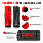 Accessori di ricambio per l'aspirapolvere robot Roborock Saros 10 / G30, Dual Main Roller Brush, Side Brush, Dust Bag, Sink Filter, Side Mop Pad