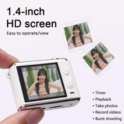 Mini fotocamera S6 con sensore CCD HD 1,4 pollici