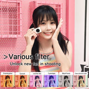Mini fotocamera S6 con sensore CCD HD 1,4 pollici