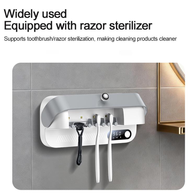 Sterilizzatore elettrico UV Yesido MG32 con porta spazzolino.
