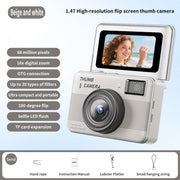 Mini fotocamera CCD Y11 con schermo IPS 1,47 pollici