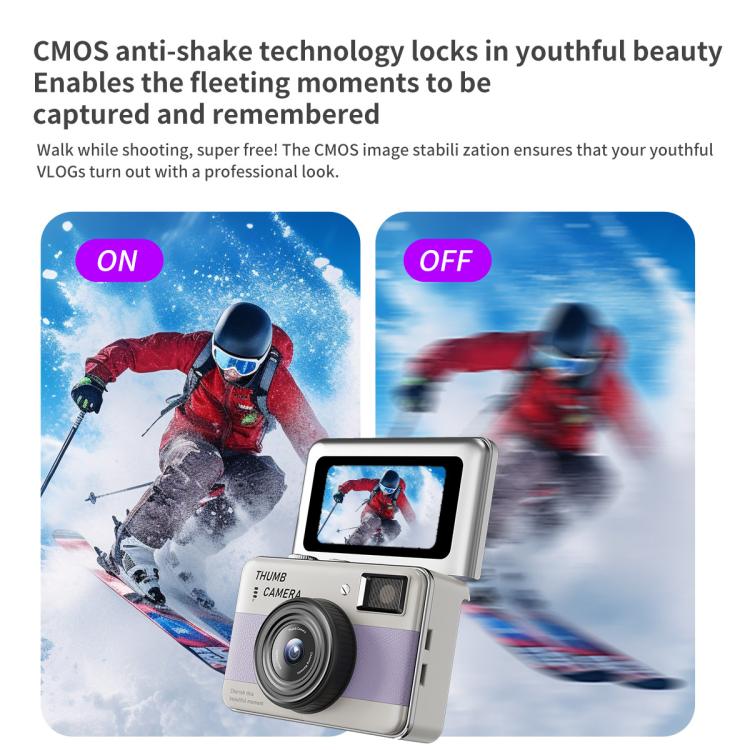 Mini fotocamera CCD Y11 con schermo IPS 1,47 pollici