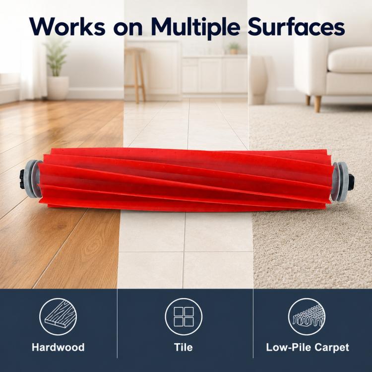 Accessori di ricambio per l'aspirapolvere robot Roborock Q7 Max+ / T8 Plus, Main Roller Brush, Dual Filter, Mop Pad, Two White Side Brush, Two Black Side Brush, White Five Arm Side Brush, Black Five Arm Side Brush, Dust Bag, Activated Carbon Dust Bag