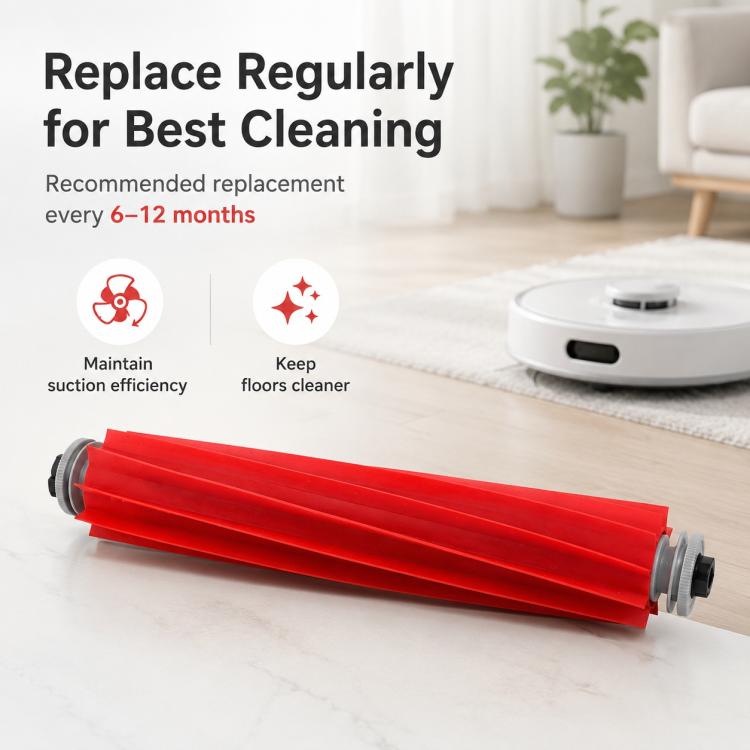 Accessori di ricambio per l'aspirapolvere robot Roborock Q7 Max+ / T8 Plus, Main Roller Brush, Dual Filter, Mop Pad, Two White Side Brush, Two Black Side Brush, White Five Arm Side Brush, Black Five Arm Side Brush, Dust Bag, Activated Carbon Dust Bag