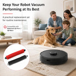 Accessori di ricambio per robot aspirapolvere Roborock Q5 Pro / Q5 Pro+ / Q8 Max / Q8 Max+, Dual Main Roller Brush, Dual Filter, Mop Pad, White Five Arm Side Brush, Black Five Arm Side Brush, Dust Bag, Activated Carbon Dust Bag