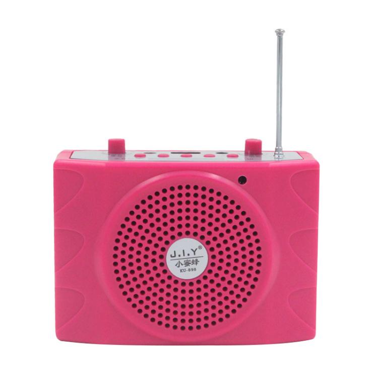 KU-898 Microfono portatile Bluetooth con amplificatore vocale per l'insegnamento, US Plug, EU Plug, UK Plug
