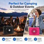 KU-898 Microfono portatile Bluetooth con amplificatore vocale per l'insegnamento, US Plug, EU Plug, UK Plug