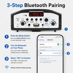 KU-898 Microfono portatile Bluetooth con amplificatore vocale per l'insegnamento, US Plug, EU Plug, UK Plug