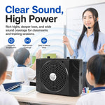 KU-898 Microfono portatile Bluetooth con amplificatore vocale per l'insegnamento, US Plug, EU Plug, UK Plug