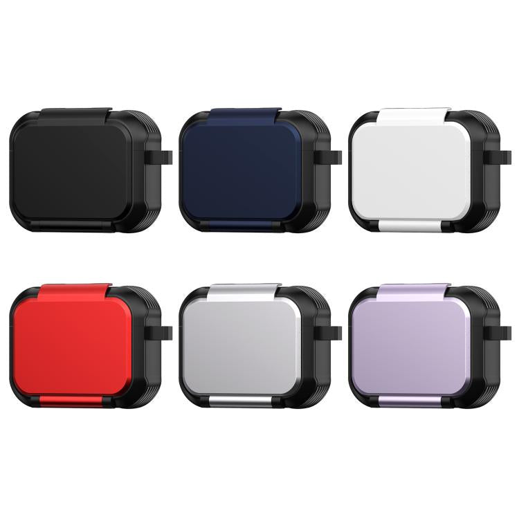Custodia protettiva per auricolari antiurto con supporto pieghevole e specchietto., For AirPods Pro 3, For AirPods Pro 2