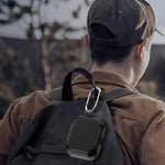 Custodia protettiva per auricolari antiurto con supporto pieghevole e specchietto., For AirPods Pro 3, For AirPods Pro 2