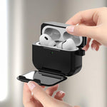 Custodia protettiva per auricolari antiurto con supporto pieghevole e specchietto., For AirPods Pro 3, For AirPods Pro 2