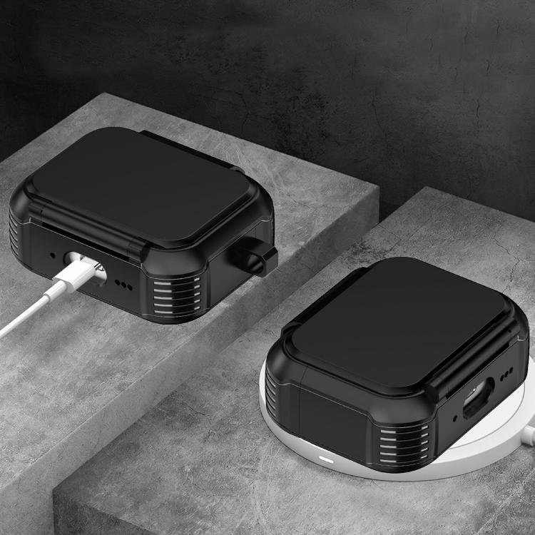 Custodia protettiva per auricolari antiurto con supporto pieghevole e specchietto., For AirPods Pro 3, For AirPods Pro 2