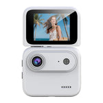 Videocamera sportiva Y360 con schermo da 2 pollici, grandangolo a 140 gradi e risoluzione 4K.