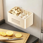 Cucina Frigorifero Scaffale magnetico senza foratura per riporre oggetti, 2pcs / Set, Large Box, Small Box