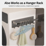 Porta rotolo di carta da cucina magnetico senza foratura con gancio