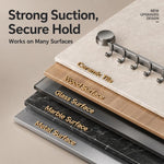 Porta senza foratura con ventose e ganci, scaffale portaoggetti, Upgraded Single Row 3-hook, Upgraded Single Row 4-hook, Upgraded Single Row 5-hook, Upgraded Single Row 6-hook, Upgraded Single Row 7-hook, Upgraded Single Row 8-hook                     ...
