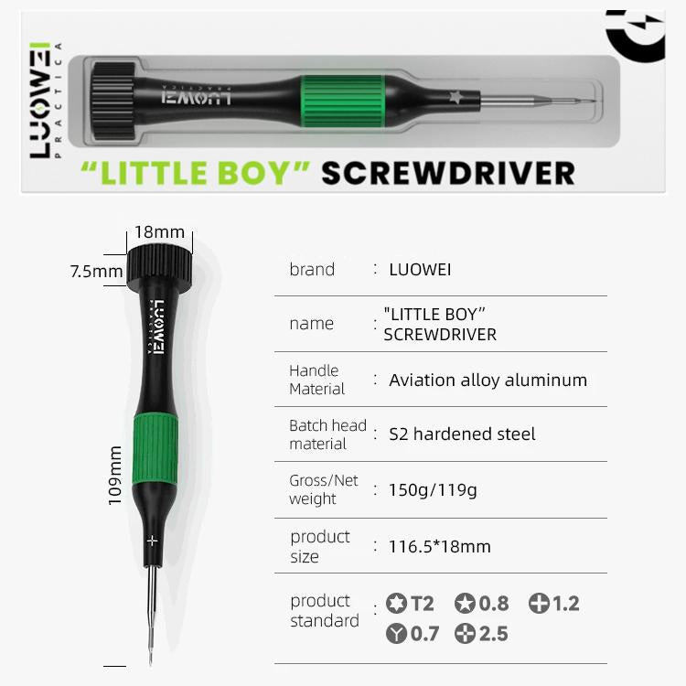 Cacciavite magnetico in lega 5 in 1 Luowei Little Boy