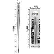 Pinzette a filo volante antimagnetiche ad alta durezza e alta precisione Luowei IS-40, IS-40